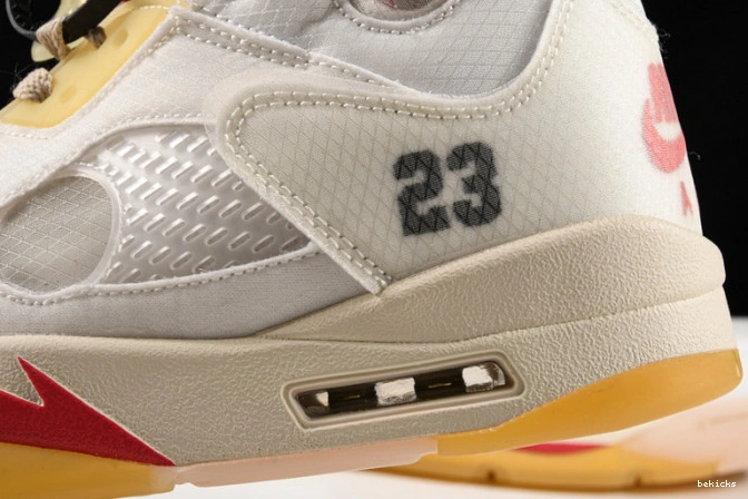 Reps ice colorway ofw 5 air ct8480-002 jordan cream 0413
